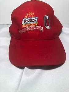 The Ohio State University 2003 National Champions Hat Cap Fiesta Bowl Red - Picture 1 of 3