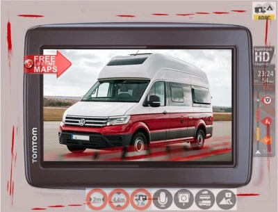 LIFETIME EUROPA CAMPER WOHNMOBIL CARAVAN TomTom START MAP 2024 49 LÄNDER IQ TMC - Bild 1 von 4