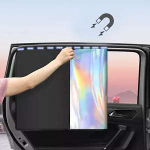 Magnetic Car Accessories Sunshade Curtain Side Window UV Visor Shield Cover / - Picture 1 of 5