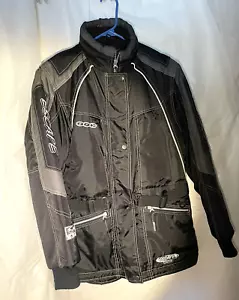 Edco Escape EP Motorcycle Motocross Riding Jacket Coat Size Small S Black Grey - Bild 1 von 6