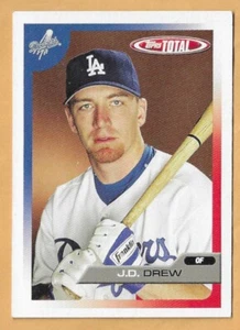 J.D. DREW LOS ANGELES DODGERS #55 - TOPPS TOTAL NM-MT 2005 - Picture 1 of 2