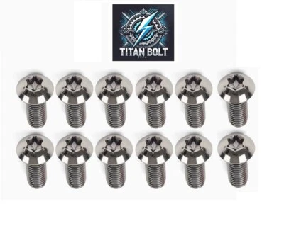 12 pernos de rotor de freno de disco delanteros de titanio Ducati 748 848 916 996 998 todas las variantes Foto 1 de 4