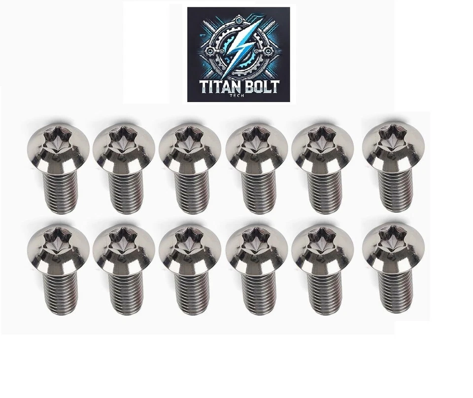 12 pernos de rotor de freno de disco delanteros de titanio Ducati 748 848 916 996 998 todas las variantes Foto 1 de 4