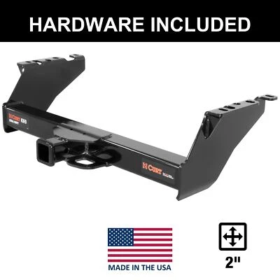 CURT 1984-1989 Dodge D100 excluindo para-choque roll pan Xtra Duty classe 5 engate, 2" - Imagem 1 de 4