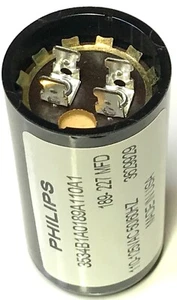 Philips 3534B1A0189110A1, 189-227 MFD, 110-125VAC 50/60HZ, 3629929, 227UF/125VAC - Imagen 1 de 5