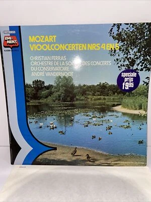 MOZART VIOOLCONCERTEN NRS 4 EN 5 C. Ferras Orchestre De LA Société Des Concerts - Image 1 of 4