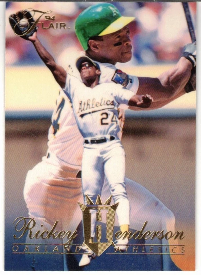 Rickey Henderson Baseball Card Singles You Pick - Image 1 of 1