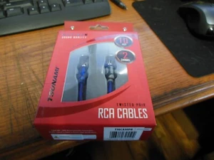 Par de cables RCA trenzados Tsunami by Metra T1RCA10PB 10' - Imagen 1 de 1