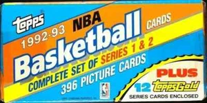 1992 1993 TOPPS BASKETBALL "SEALED BOX"- SHAQUILLE O'NEAL ROOKIE, MICHAEL JORDAN - Picture 1 of 3