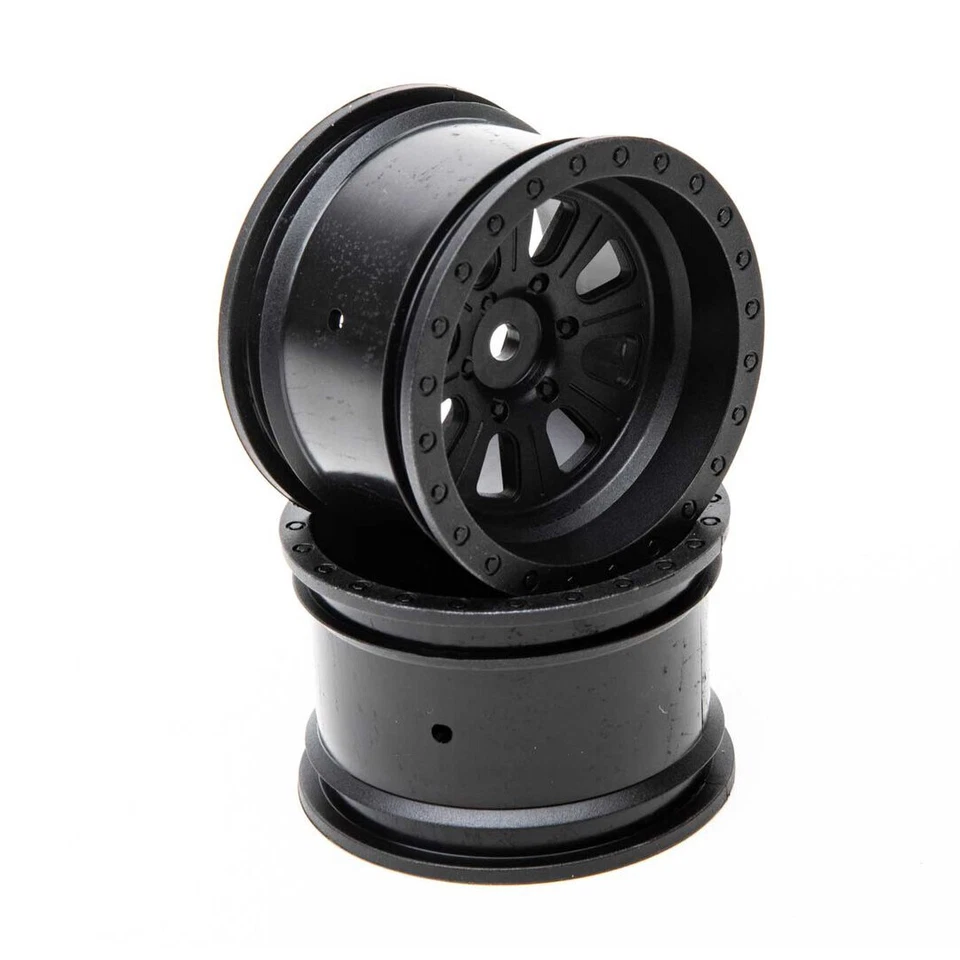 NEW Axial 2.2 Raceline Monster Black Wheels (2) - Image 1 of 1