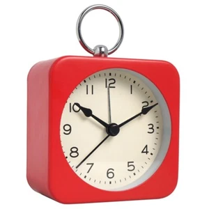Square metal creative desk alarm clock fashion luminous pointer household silent - Picture 1 of 14