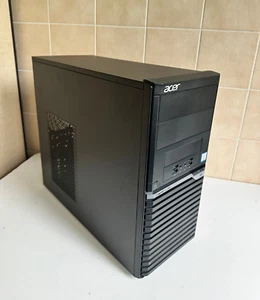 ACER  VM4640G / PC-System Miditower / i7-6700 / 8GB / 525GB SSD / Intel HD G530 - Bild 1 von 3