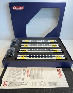 VITRAINS 1034 - Coffret 4 voitures VB2N TER Nord Pas de Calais de la SNCF en HO - Imagen 1 de 24