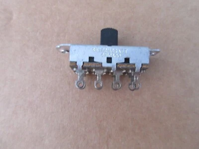 Original Switchcraft Chicago Fender Mustang  Guitar 3 Way Slide Switch - Image 1 of 4