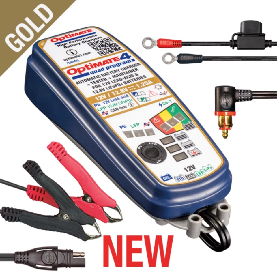 Tecmate acculader optimate pro-1 duo van optimate pro 1 charger duo