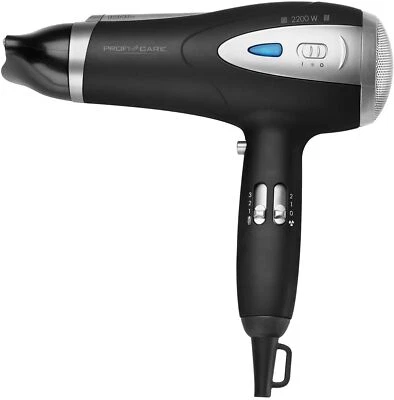 Fön Profi Haartrockner 2200 Watt Ionen Föhn Proficare PC-HTD 3113 schwarz - Bild 1 von 4