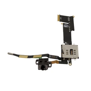 Conector de auriculares de repuesto y bandeja de tarjeta SIM ranura cable flexible compatible con iPad 2 - Imagen 1 de 3