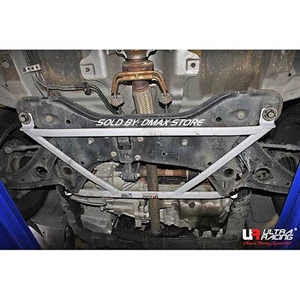 FOR '02 GETZ TB CLICK HYUNDAI ULTRA RACING 4 POINT FRONT LOWER CROSSMEMBER BRACE - Picture 1 of 7
