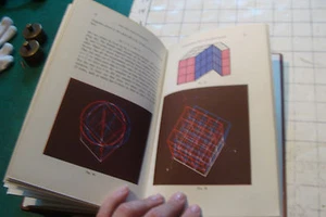 THE CUBE MADE INTERESTING--A. Ehrenfeucht w/ 3d glasses, SO COOL, 1964 - Picture 1 of 12