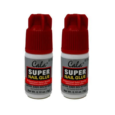 CALA Super nail Glue,Nail Art,Clear Adhesive,For Fake Nail,Nail Decoration - Изображение 1 из 3