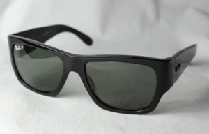RAY-BAN SONNENBRILLE NOMAD *RB 2187 901/58* NEU Schwarz-Polarisiert - Bild 1 von 7