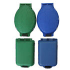 Liobo 2-teilig Tackle Box für Köder, Haken und Zubehör (grün blau)