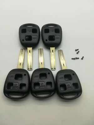 5*Carcasa de llave remota para LEXUS RX330 RX400H RX350 GS400 LS400 ES300 GS430 IS300 Foto 1 de 3
