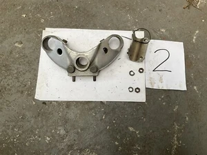Early Royal Enfield Top Yoke With Handle Bar Clamp - Picture 1 of 8