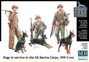 Master Box MB-35155 1/35 WWII US Marine and Dogs - Bild 1 von 1