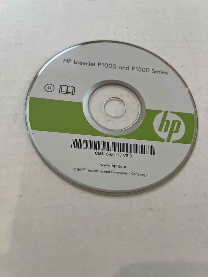 Software CD DVD Driver for HP LaserJet P1505N Workgroup Laser Printer - Image 1 of 1
