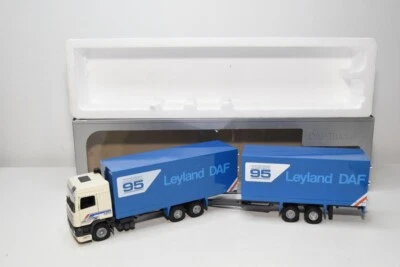 B71 1:50 7 TEKNO LEYLAND DAF 95 TRUCK TRAILER PROMO NMIB - Bild 1 von 4
