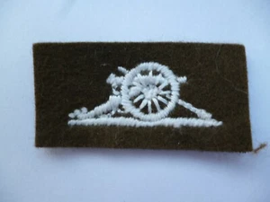 ROYAL ARTILLERY CANNON PATCH RECTANGLE. - Picture 1 of 1