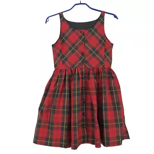RALPH LAUREN Girls Sleeveless Fit & Flare Dress Size XS - Picture 1 of 9
