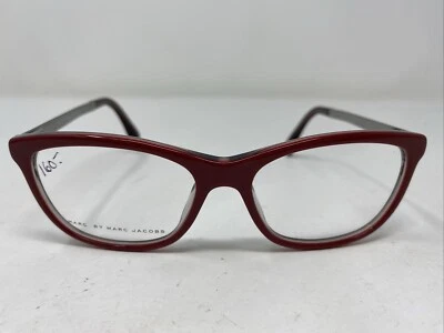 Marc By Marc Jacobs MMJ 634 A53 52-16-135 Burgundy Full Rim Eyeglasses Frame B67 - Imagem 1 de 4