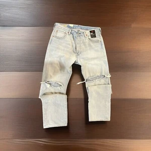 NWT Levi's Pride 501 '93 Straight Fit Button Fly Distressed Jeans Men’s 33 X 32 - Picture 1 of 5
