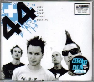 +44 When Your Heart Stops Beating CD SINGLE + Stickers BLINK 182 BRAND NEW - Picture 1 of 2
