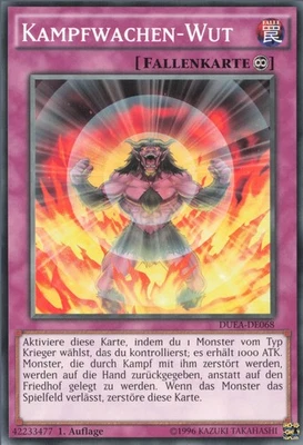 YuGiOh Kampfwachen-Wut DUEA-DE068 Common NM 1st - Bild 1 von 2