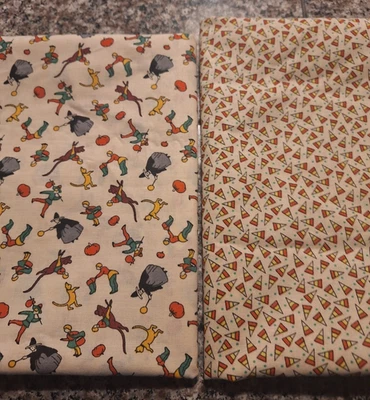 2 YDS DE COLECCIÓN Tía Grace "Halloween" por Judie Rothermel para MARCUS BROTHERS Foto 1 de 3