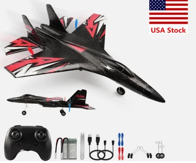 HW-28 RC Airplane Remote Control Fighter RTF Glider Beginners Kids Toys Gift - Image 1 of 4