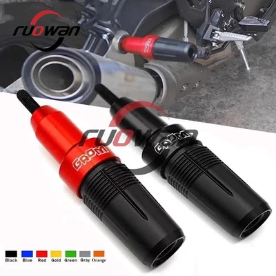 For HONDA GROM MSX125 2014-2023 CNC Exhaust Sliders Crash Pads Frame Protector - Image 1 of 4