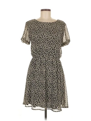 Vestido informal negro para mujer Dee Elle L Foto 1 de 4