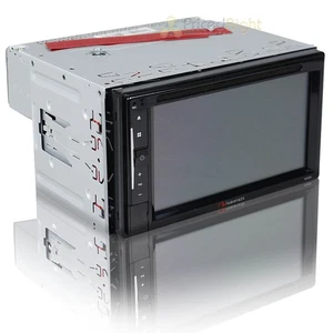 2 DIN Car Stereo Receiver AV Touch Panel Package Reverse Backup Camera NA2300 - Picture 1 of 8