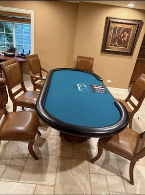 Mesa de poker Shuffle Master (Texas Hold’em) Foto 1 de 4