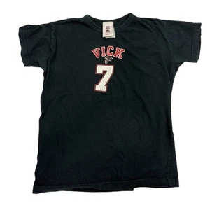 NFL Players For Her MICHAEL VICK #7 ATLANTA FALCONS Football T-Shirt S/S Sz S - Picture 1 of 14