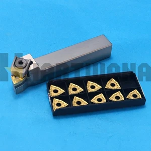 Lathe Turning Tool Holder BWLNR2020K08 Indexable Carbide Inserts WNMG080404 - Foto 1 di 7