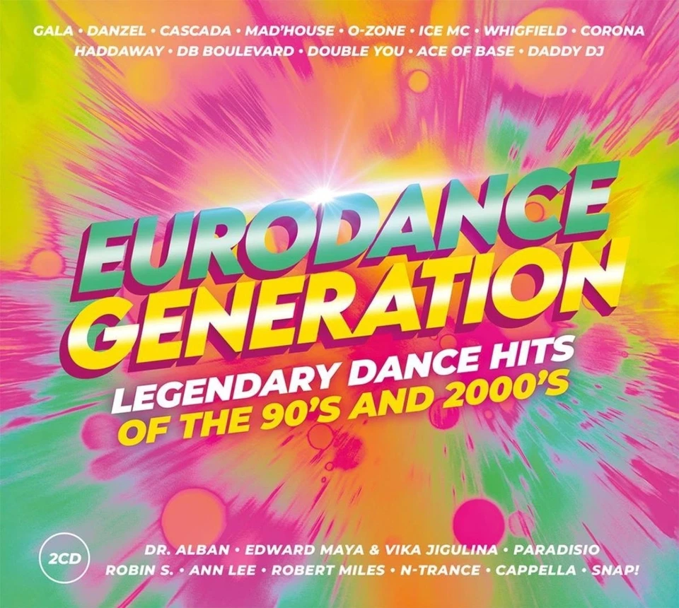 Verschiedene Künstler Eurodance Generation Doppel-CD 3484142 NEU
