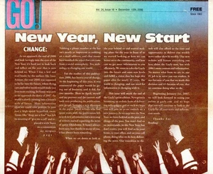 The Gayly Oklahoman Gay & Lesbian Newspaper December 15 2006 Carlton Pearson - Foto 1 di 2