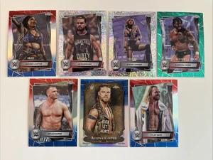 Lotto WWE 2025 Topps Chrome (7) tutti numerati! Kayden, Stevie, JD, Karrion++++ - Foto 1 di 8