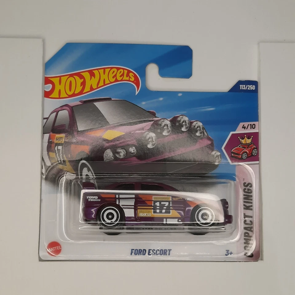 Hot Wheels Mattel 2025 Ford Escort (Col 2) 113/250 HW Compact Kings 4/10 - Immagine 1 di 1