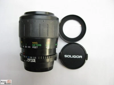 Objetivo Macro Retrato Tele Soligor 3,5/100 Mm 1:2 / 1:1 Para Nikon FM, FE, FA - Imagen 1 de 4